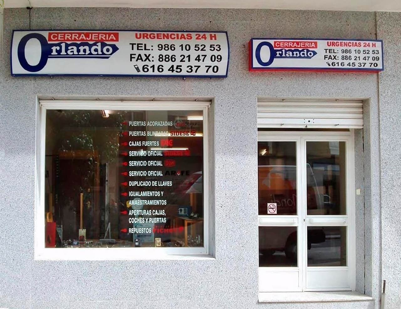 Fachada de Cerrajería Orlando