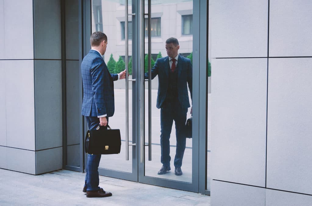 Puerta acorazada para negocios en Pontevedra